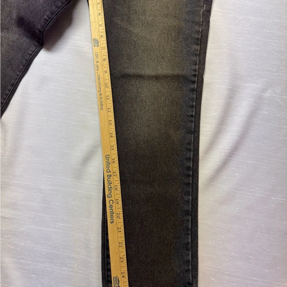 Nasty Gal Washed Black Straight Leg Jeans Petite US‎ 2 / UK 6 NWT
